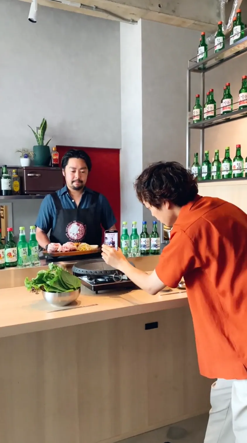 韓国の食をテーマとしたプロモーションムービー