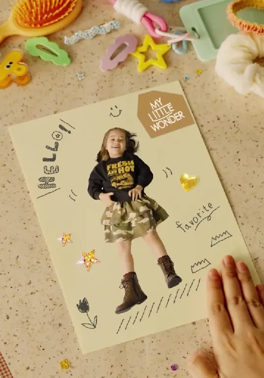 しまむらグループの子ども服ブランド「バースデイ」の縦型動画を制作。ポップな世界観で、5つのブランドの個性と楽しさをリズミカルに表現しました。